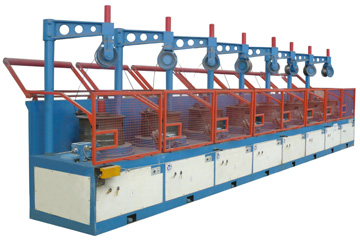 Pulley Type Wire Drawing Plant